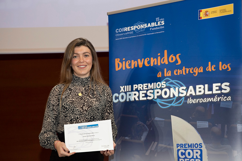 The Ribera Group’s programme for pets accompanying patients, awarded the Corresponsables prize