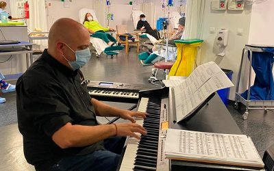 Ribera promotes music therapy and actions that link melodies with patient health care